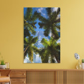 Hoge gebouwen canvas afdruk (Insitu (Woonkamer))