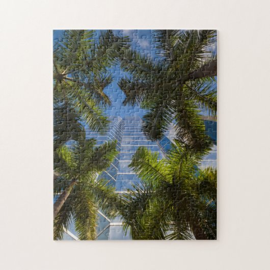 Hoge gebouwen legpuzzel (Verticaal)