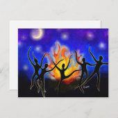 Hoge gedistilleerde dranken briefkaart (Voorkant / Achterkant)