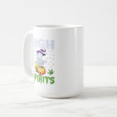 Hoge gedistilleerde dranken koffiemok (Voorkant links)