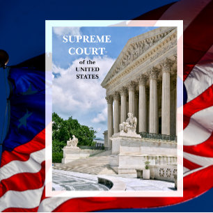 Hoge Gerechtshof Washington DC Vier 250 jaar Briefkaart