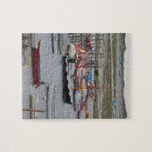 Hoge getijden, Morston, Norfolk Legpuzzel (Horizontaal)