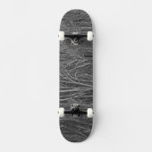 Hoge Gras Ghillie Suit Camouflage Persoonlijk Skateboard (Voorkant)