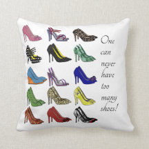 Hoge Hak Kussen II Worp Kussen