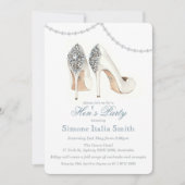 Hoge Hak Sandaal Couture Hen's Party Uitnodiging (Voorkant)