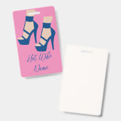 Hoge Hak Schoen Donders_Cove Badge (Voor- en achterkant)