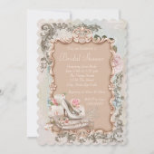 Hoge Hak Schoen  Vrijgezellenfeest Kaart (Achterkant)