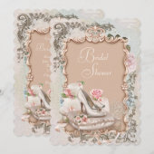 Hoge Hak Schoen  Vrijgezellenfeest Kaart (Voorkant / Achterkant)