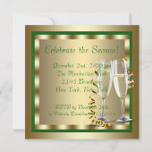 Hoge hak schoenen elf kerstfeest kaart (Achterkant)