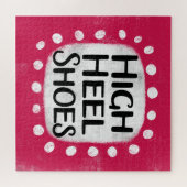 Hoge hak schoenen puzzel (Horizontaal)