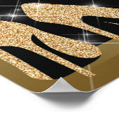 Hoge Hakken 60e Verjaardag Foto Prop Frame Goud Poster (Hoek)