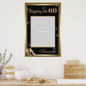 Hoge Hakken 60e Verjaardag Foto Requisiet Frame Go Poster (Keuken)