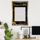 Hoge Hakken 60e Verjaardag Foto Requisiet Frame Go Poster (Thuiskantoor)