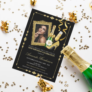 Hoge Hakken en Champagne Vrouwen Verjaardag Kaart
