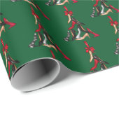 Hoge hakken kerstboom inpakpapier (Rol Hoek)