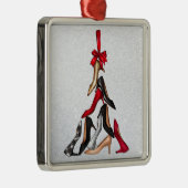 Hoge hakken kerstboom Ornament (Rechts)