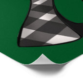 Hoge hakken kerstboom Poster (Hoek)