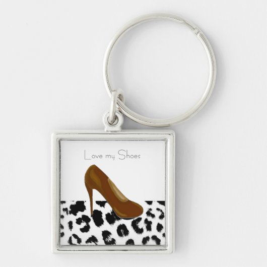 Hoge Hakken Liefde Sleutelhanger (Voorkant)