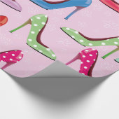 hoge hakken Patroon Cadeaupapier (Hoek)