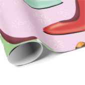 hoge hakken Patroon Cadeaupapier (Rol Hoek)