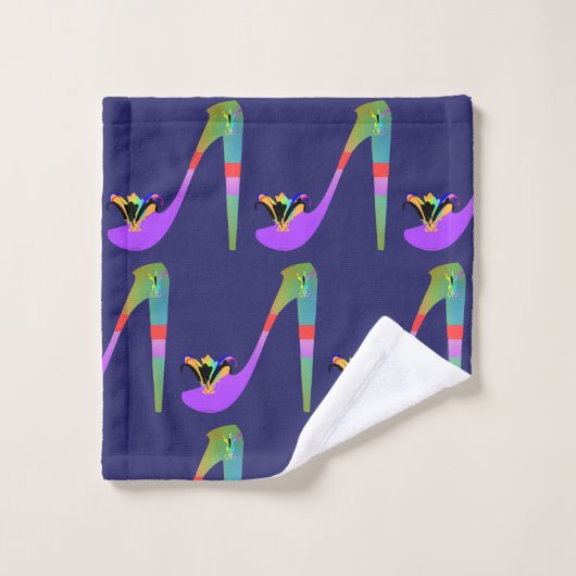 Hoge hakken Polykatoen Bad Handdoek (Wasdoekje)