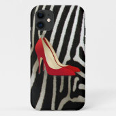 hoge hakken rood Case-Mate iPhone case (Achterkant)