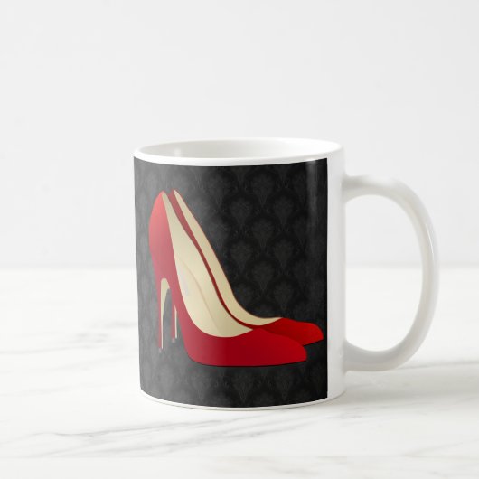 hoge hakken rood koffiemok (Rechts)