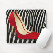 hoge hakken rood muismat (Met muis)