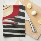 hoge hakken rood theedoek (Quarter Fold)