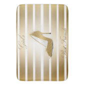  hoge hakken schoen "Meisjes beste vrienden" Badmat (Voorkant Verticaal)