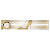 hoge hakken schoen "Meisjes beste vrienden" Naambordje (Voorkant)