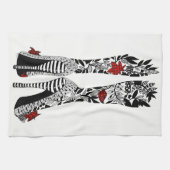 Hoge Hakken Stiletto Mode Schoenen Keukenhanddoek (Horizontaal)