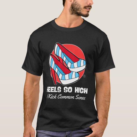 Hoge hakken t-shirt (Voorkant)