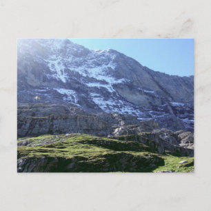 Hoge hellingen in de regio Jungfrau Briefkaart