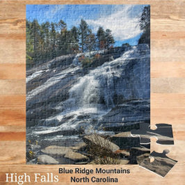 Hoge Herfsten fotografische waterval Legpuzzel