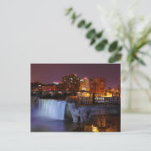 Hoge Herfsten in het centrum van Rochester New Yor Briefkaart (Staand voorkant)