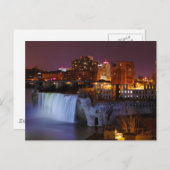 Hoge Herfsten in het centrum van Rochester New Yor Briefkaart (Voorkant / Achterkant)