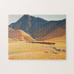 Hoge heuvels van Tehachapi door Maynard Dixon Legpuzzel