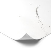 Hoge hiel Mode schets - Poster (Hoek)