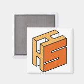 Hoge hitte statsmagneet magneet (Voorkant / Achterkant)