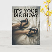 HOGE HOEL SCHOONT BIRTHDAY KAART VOOR HEM (Gele Bloem)