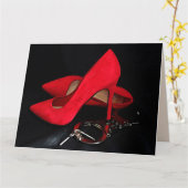 HOGE HOEVEELHEDEN EN HANDCUFFEN BIRTHDAG VOOR KAAR KAART (Gele Bloem)