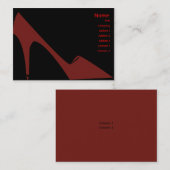 Hoge hoogte - Chubby Visitekaartje (Voorkant / Achterkant)