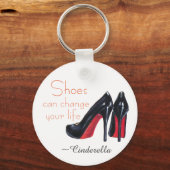 Hoge hoogten voor zwart stylin sleutelhanger (Voorkant)