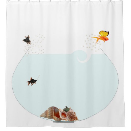 Hoge Hoop Douchegordijn (Voorkant)