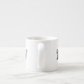 Hoge-Intensiteit Patch Shot Espresso Kop (Achterkant)