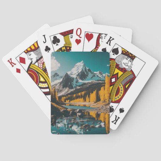 Hoge inzet pokerkaarten (Achterkant)