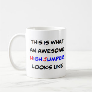 hoge jumper, geweldige koffiemok