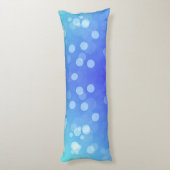Hoge kussen met een blauw verloopontwerp (Achterkant (Verticaal))