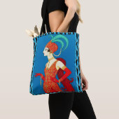 Hoge kwaliteit Art Deco mode boodschappentas Tote Bag (Dichtbij)